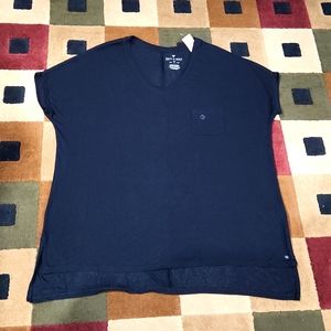 NWT Women's American Eagle Soft & Sexy Tunic T. Size L-XL. Black